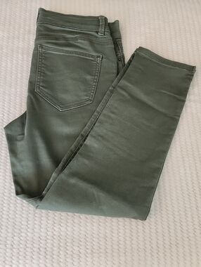 Bass Vintage Olive Green Soft Jeans